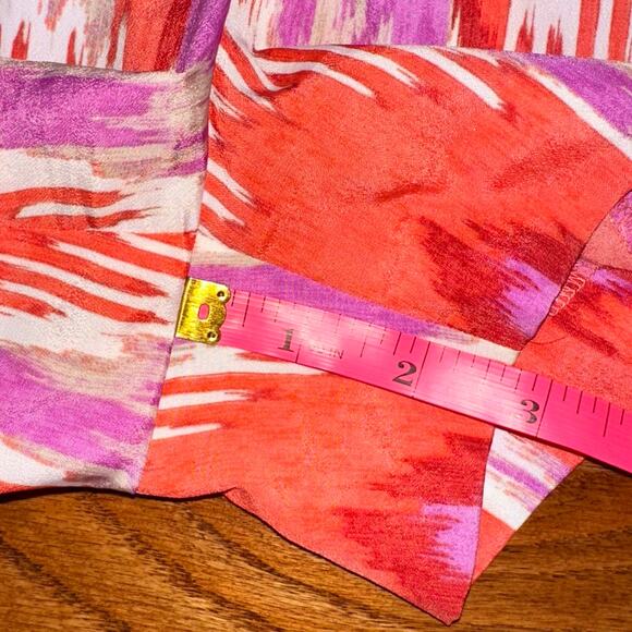 Michael Michael Kors Multicolor Ikat Pattern Summer Beach Shorts Size Large - Picture 13 of 13